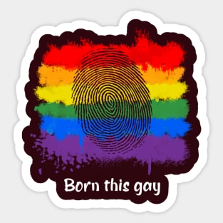 Born This Gay Sticker